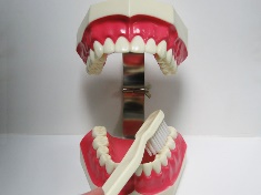 Mycie bocznych zębów