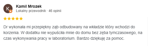 Opinia google Allecoudent