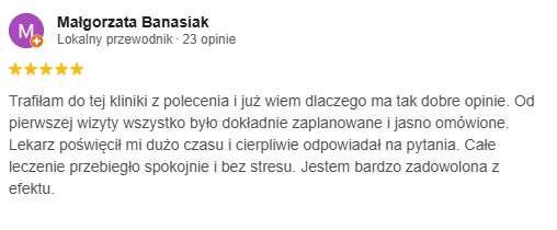 Opinia google Allecoudent