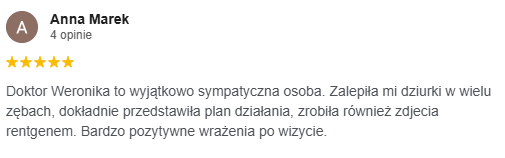 Opinia google Allecoudent