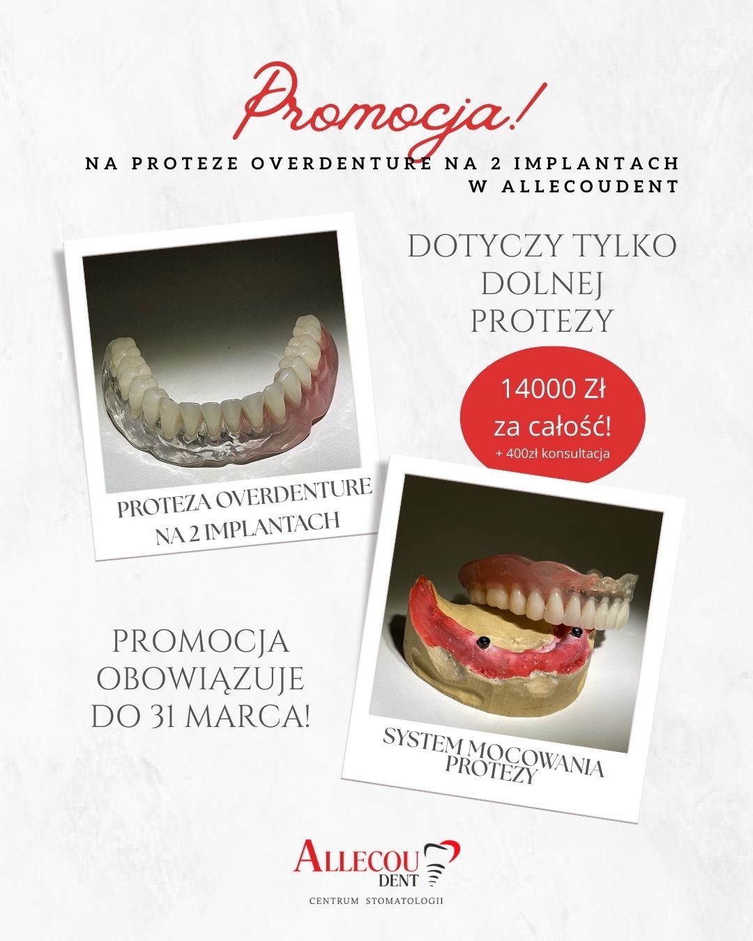Nowy uśmiech w promocyjnej cenie!