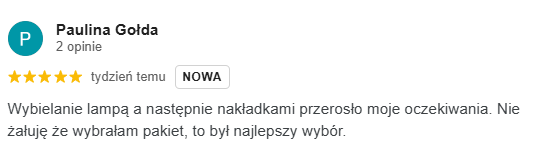 Opinia google Allecoudent - Wybielanie